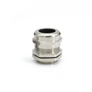 Гермоввод (с контргайкой и резиновым кольцом) 18-25 мм<br>никелированная латунь
